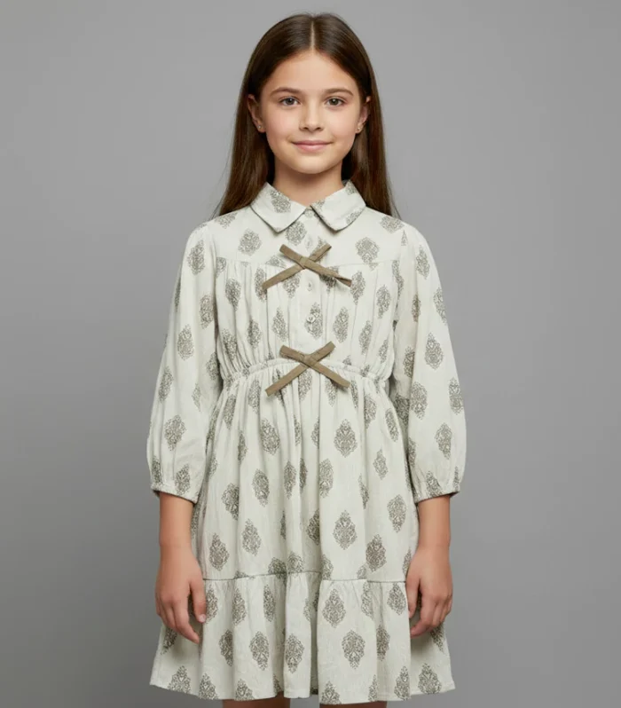 Ripples Girls Dress