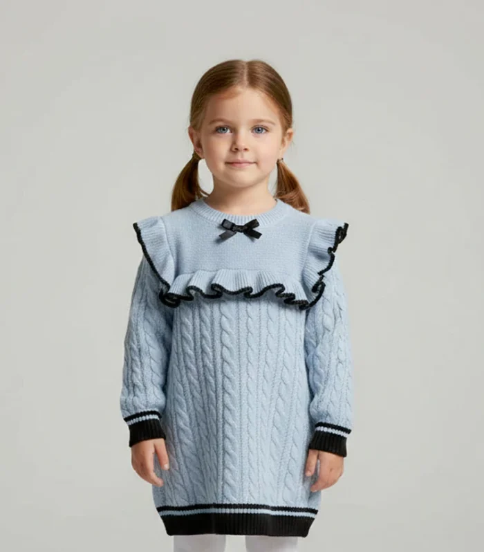 Ripples Girls Sweater