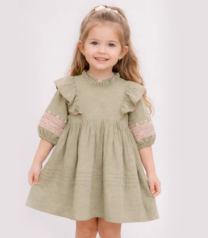Ripples Girls Dress