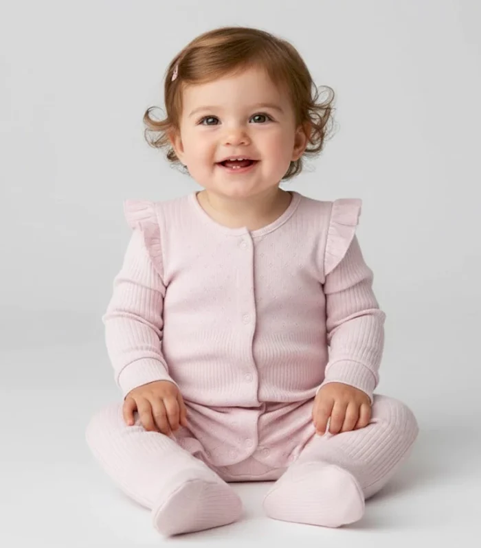 Ripples Girls Romper