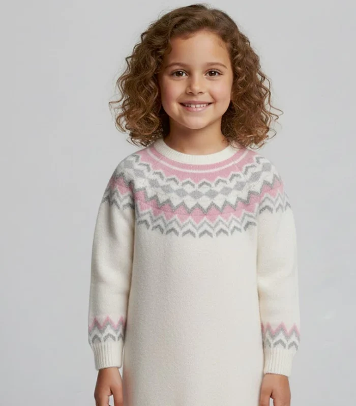 Ripples Girls Sweater