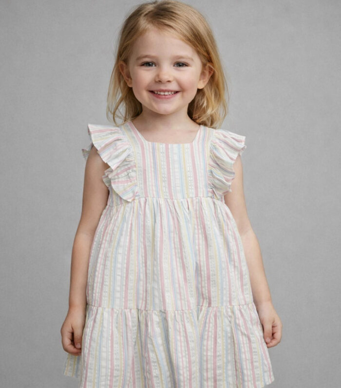 Ripples Girls Dress